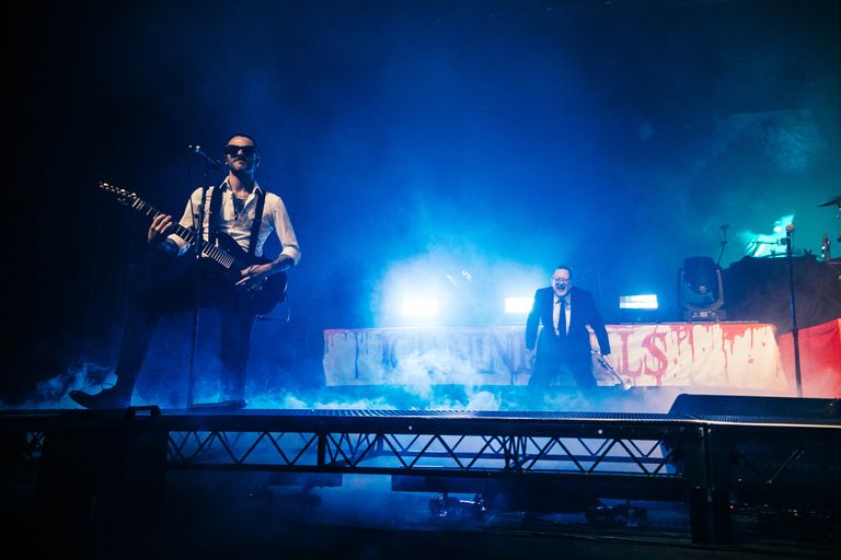 Ice Nine Kills performing live at AEC Arena in Adelaide